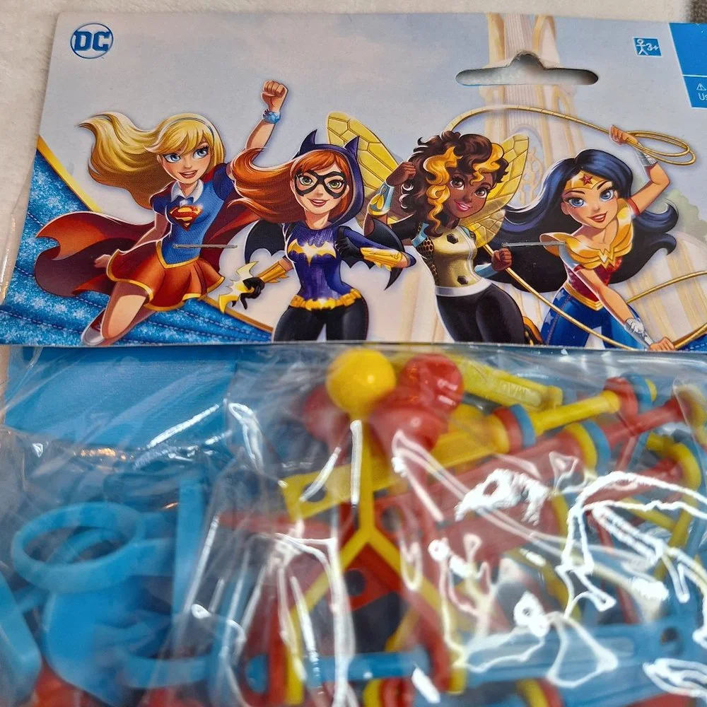 DC‎ Super Hero Girls 48 Piece Favor Pack Birthday Party Supplies New